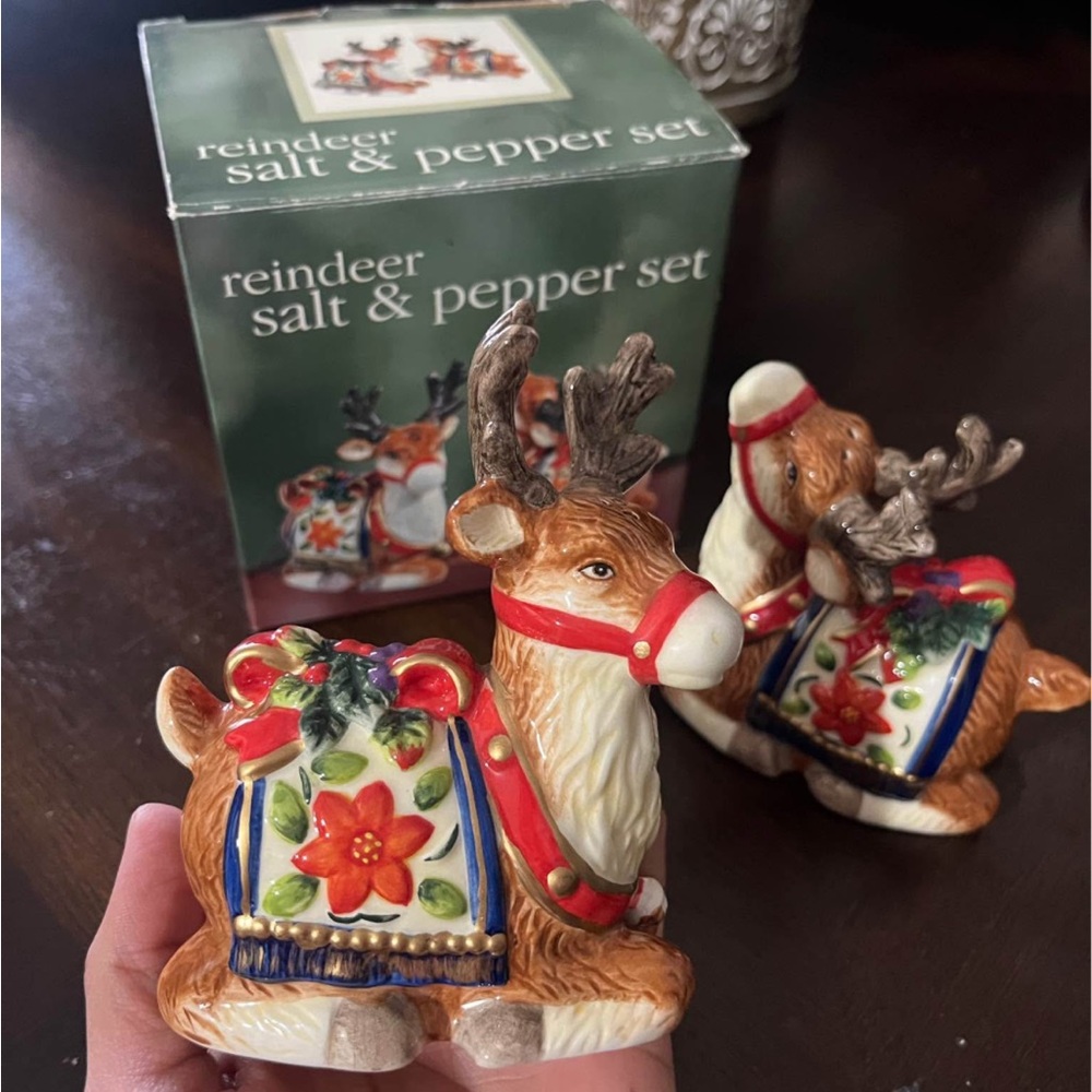 Reindeer Salt & Pepper Set